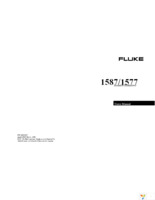 FLUKE-1587 T Page 1